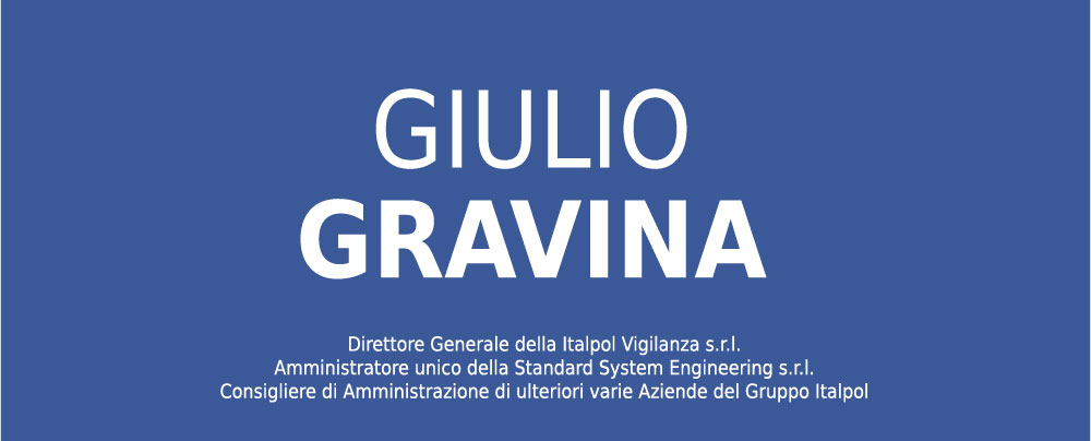 Giulio Gravina direttore generale italpol